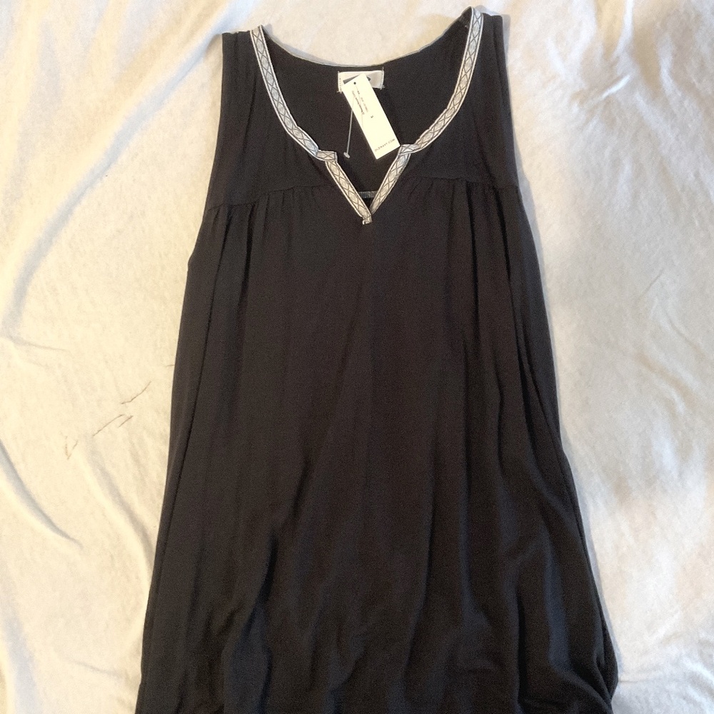 Lovely black rayon sleeveless top